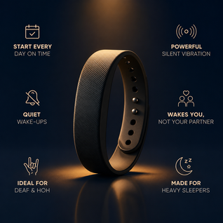 RiseBand™ —The Silent Alarm Only You Can Feel