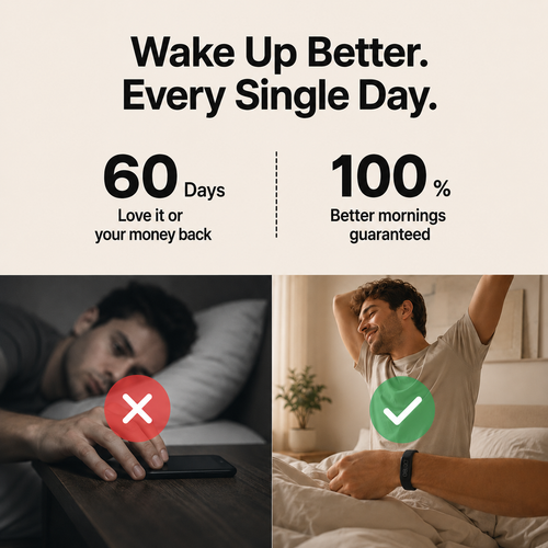 RiseBand™ —The Silent Alarm Only You Can Feel