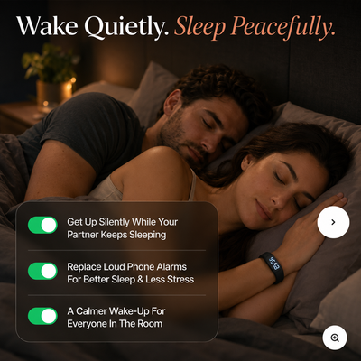 RiseBand™ —The Silent Alarm Only You Can Feel