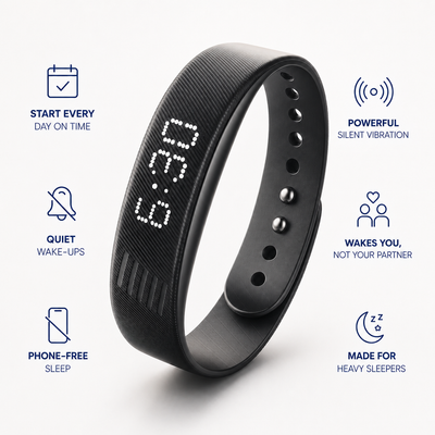 RiseBand™ —The Silent Alarm Only You Can Feel