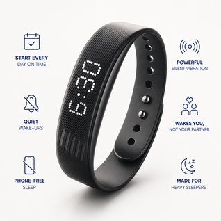 RiseBand™ —The Silent Alarm Only You Can Feel