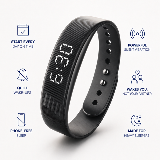 RiseBand™ —The Silent Alarm Only You Can Feel