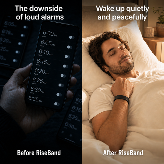 RiseBand™ —The Silent Alarm Only You Can Feel